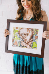 Ultrasound Art and Maternity Art