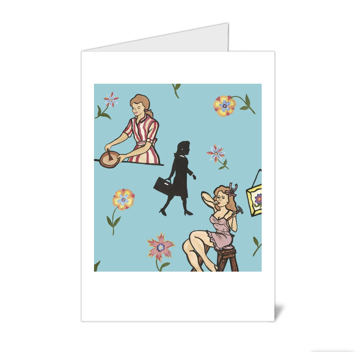 A Tribute to Women note card