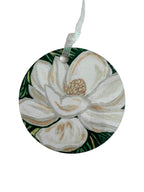 Magnolia flower ornament