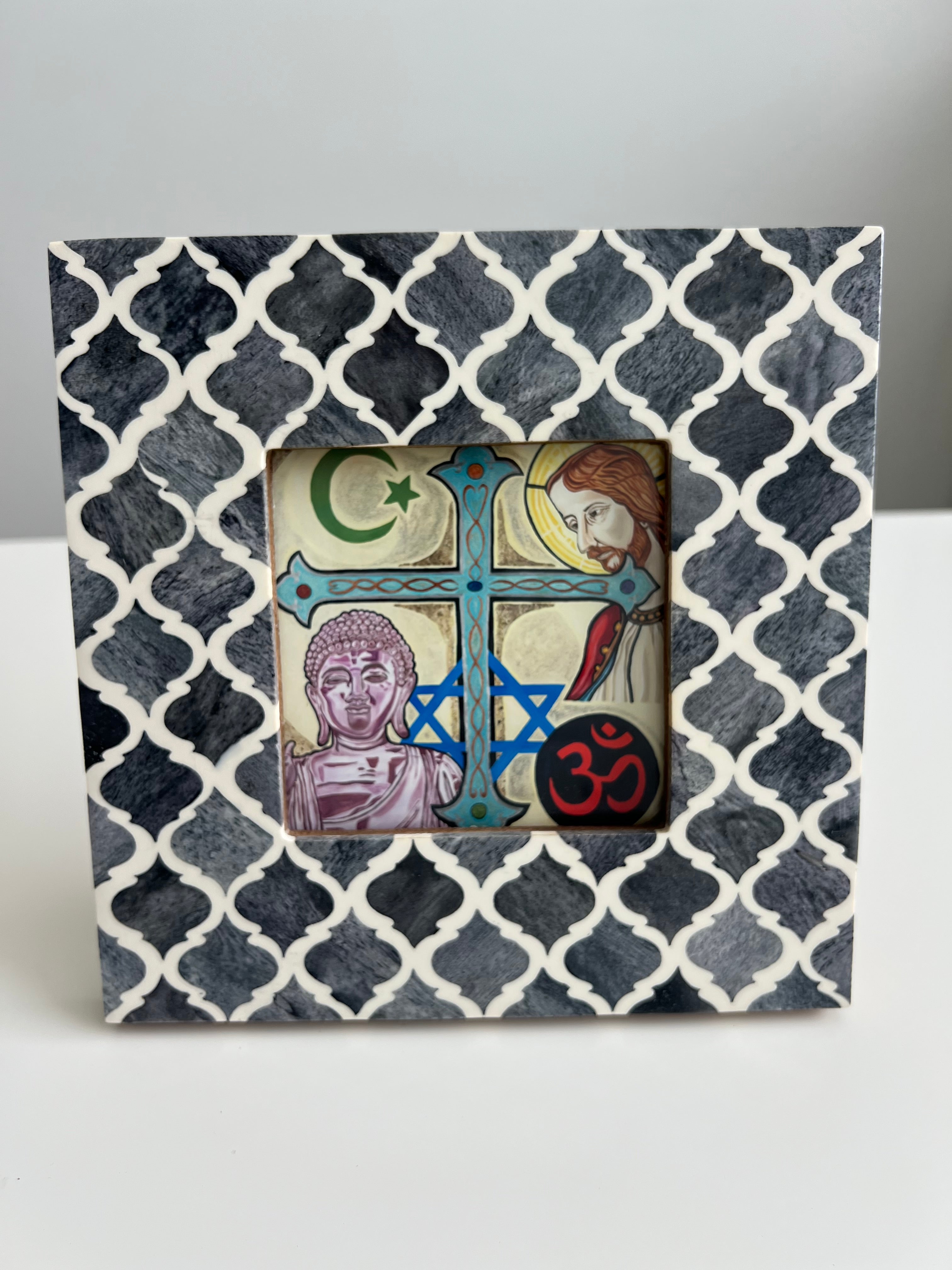 Unity and Peace print framed and signed by the artist