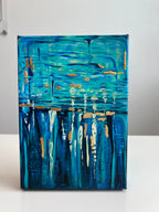 Mini Calming Reflections painting 5" x 7"