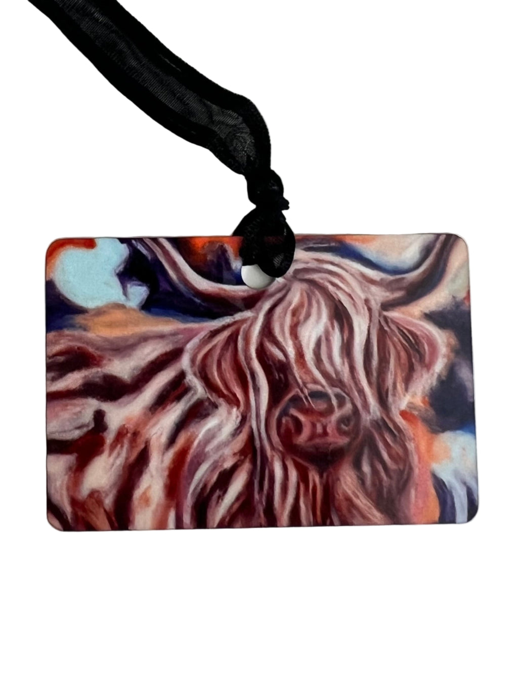Highland cow ornament