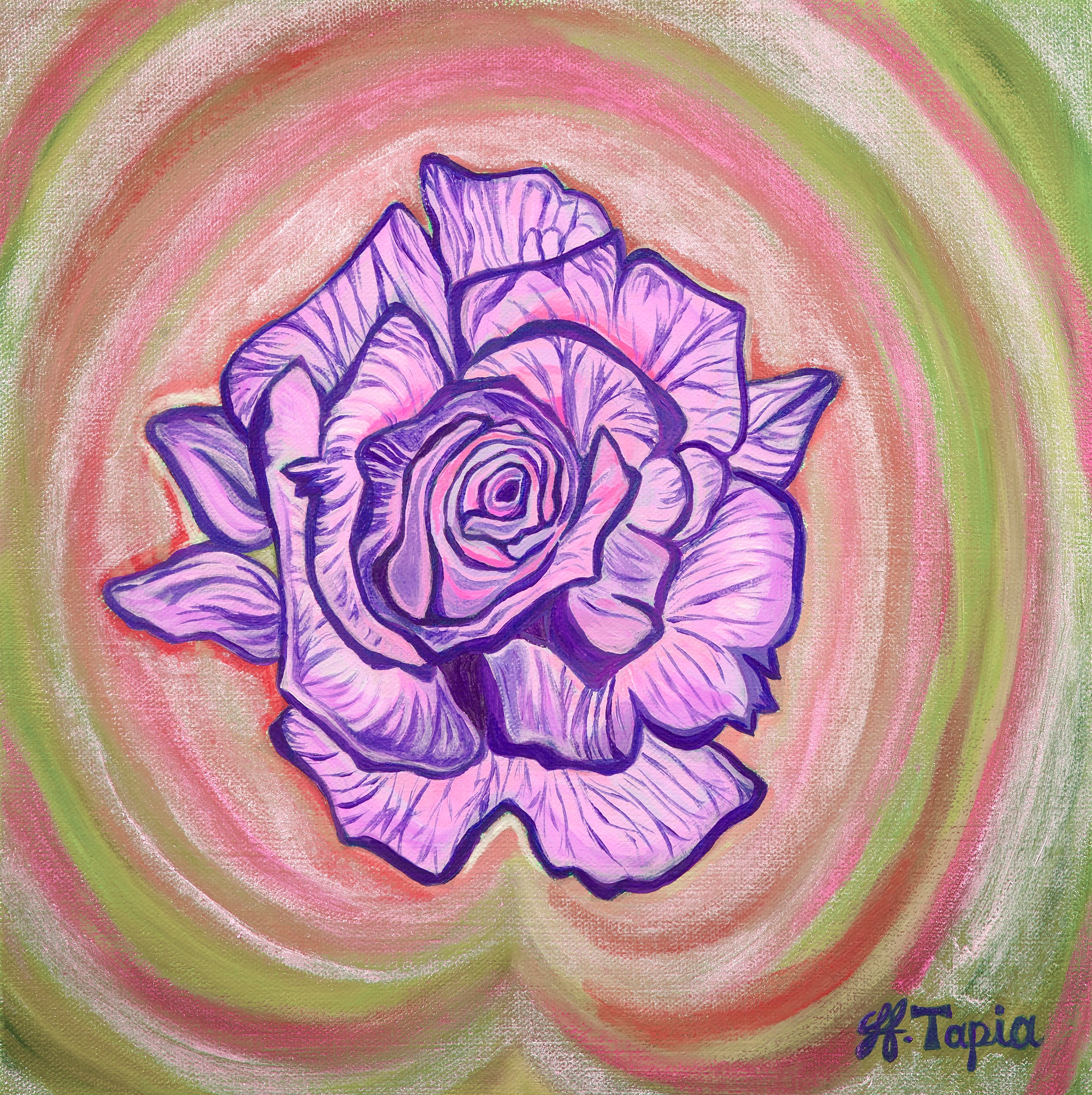 Garden Avenue Series flower prints