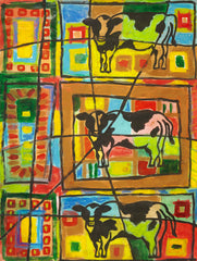 Cows paper print