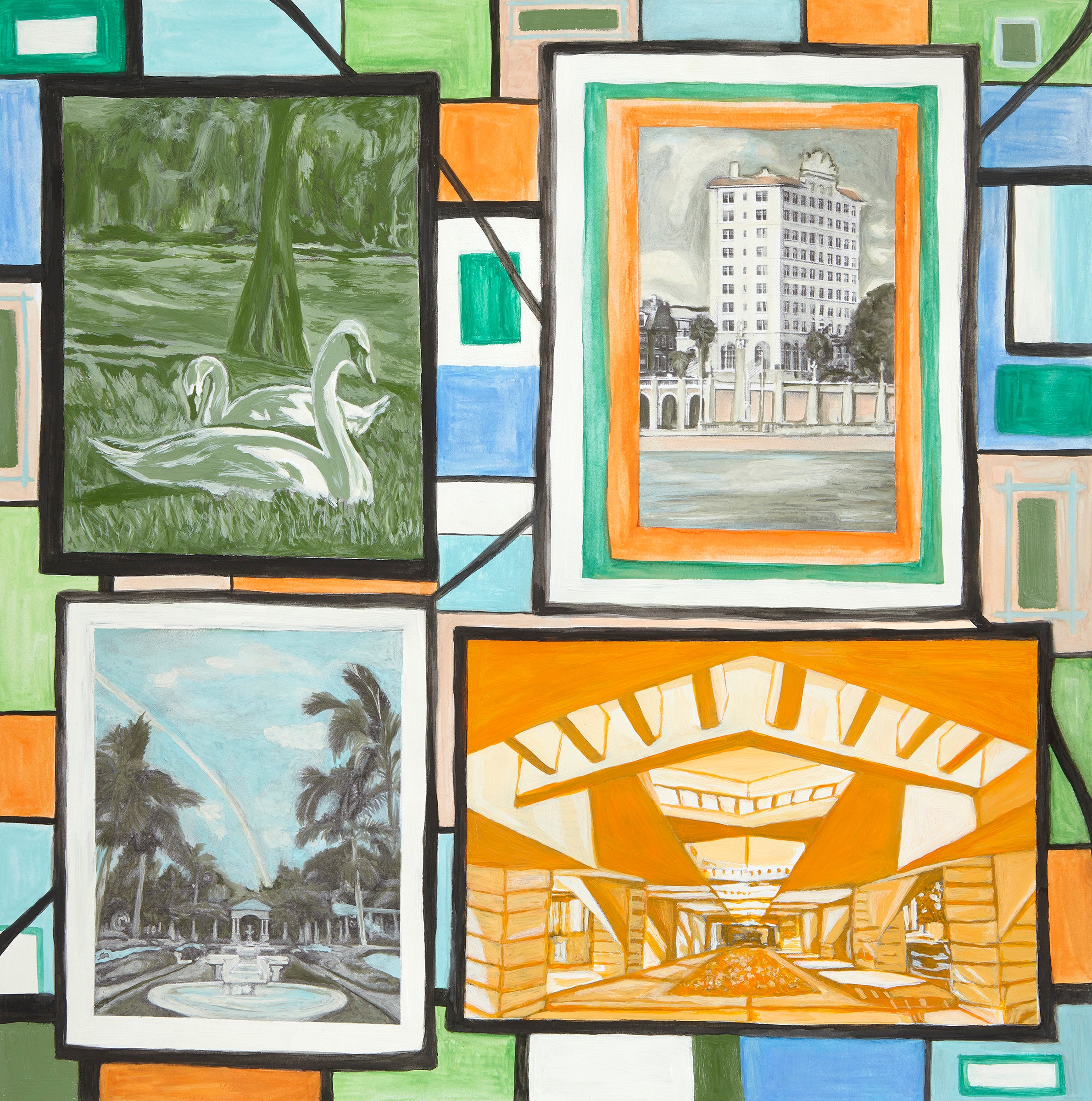 Lakeland- a beautiful place to live print