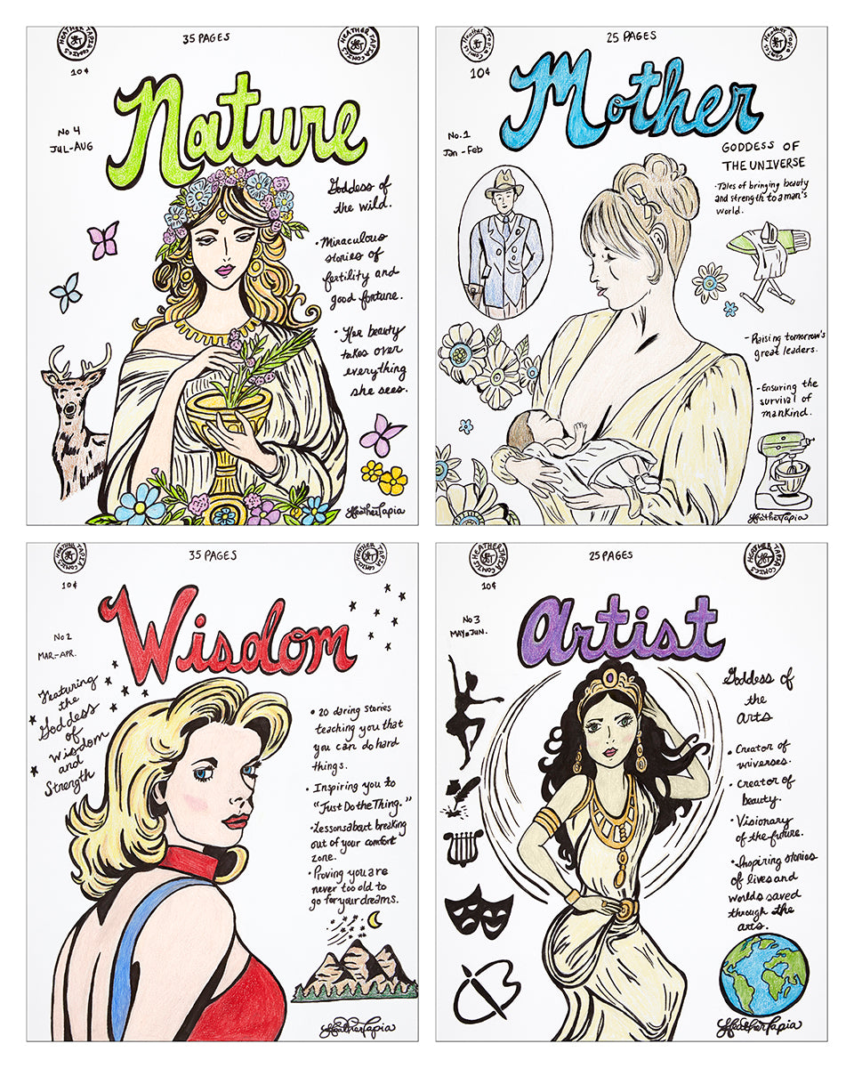 Goddess Series prints