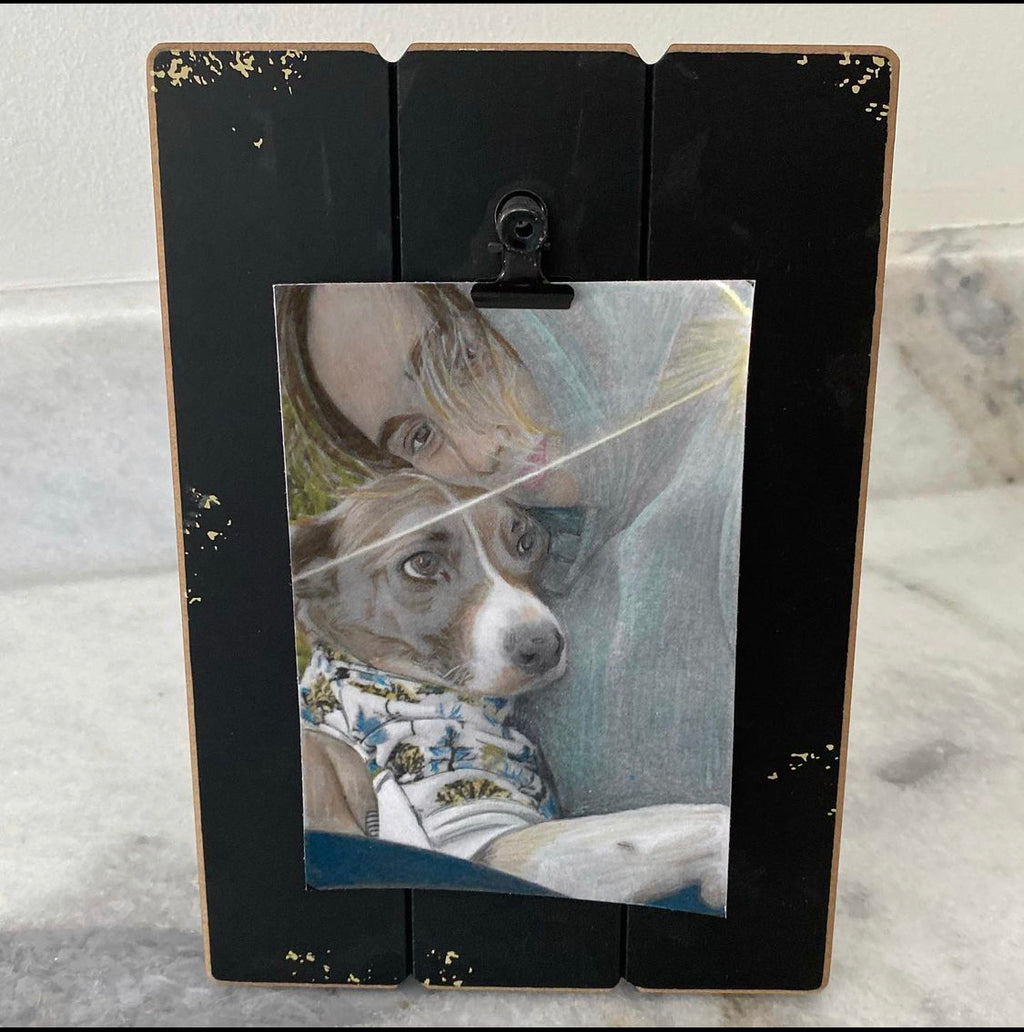 Framed, Mixed Media drawings, 8” x 8” or 8" x 10"