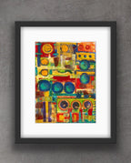 Summertime Mixed Media Limited-Edition Print