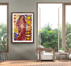 Custom Maternity and Ultrasound Sound Oil Painting, 18” x 24”