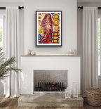 Custom Maternity and Ultrasound Sound Oil Painting, 18” x 24”