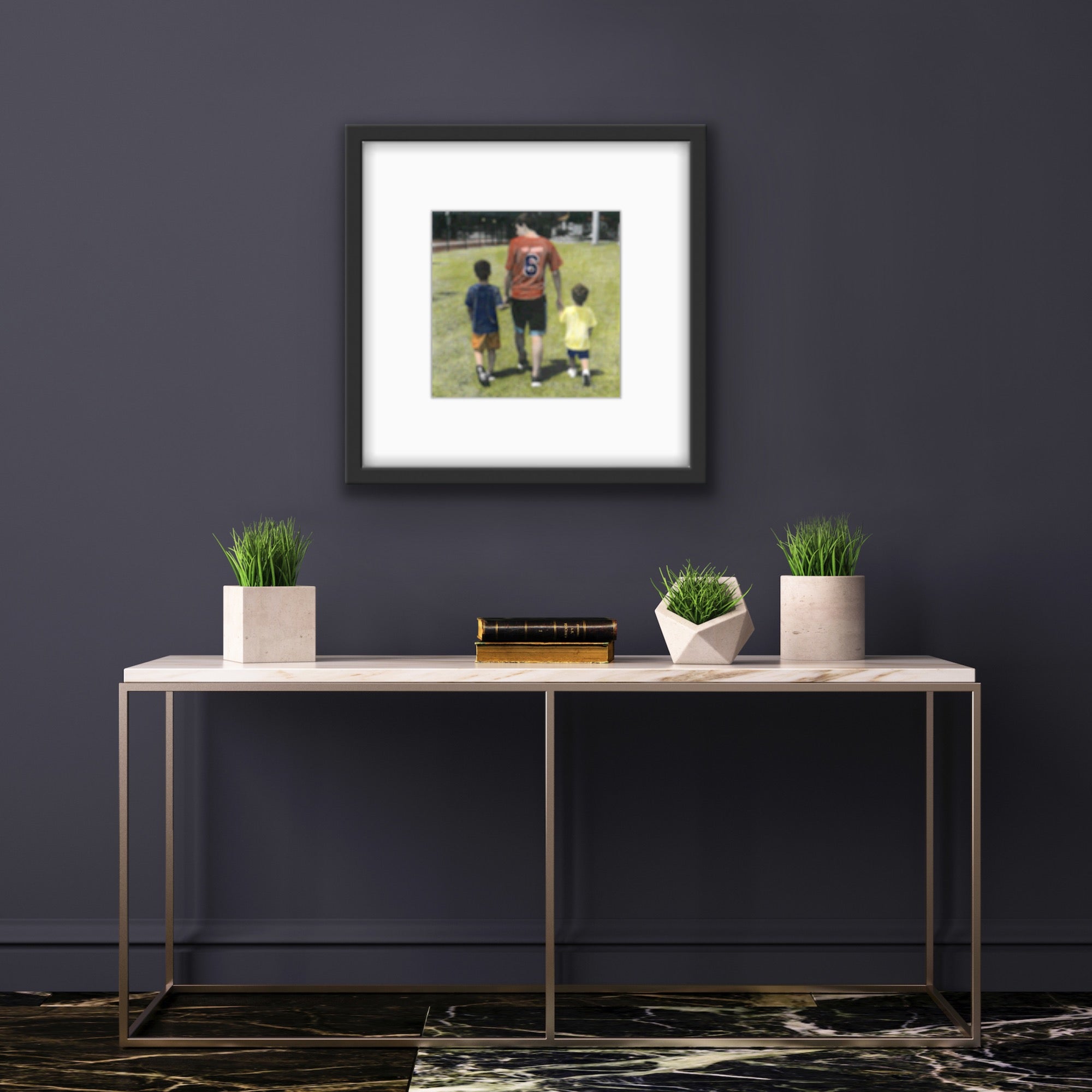 Framed, Mixed Media drawings, 8” x 8” or 8" x 10"