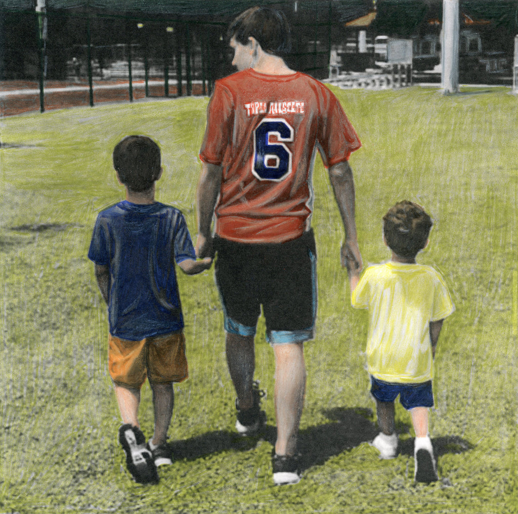 Framed, Mixed Media drawings, 8” x 8” or 8" x 10"