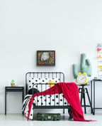 Custom Framed Ultrasound Oil Painting